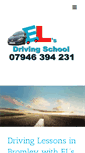 Mobile Screenshot of elsdrivingschool.co.uk